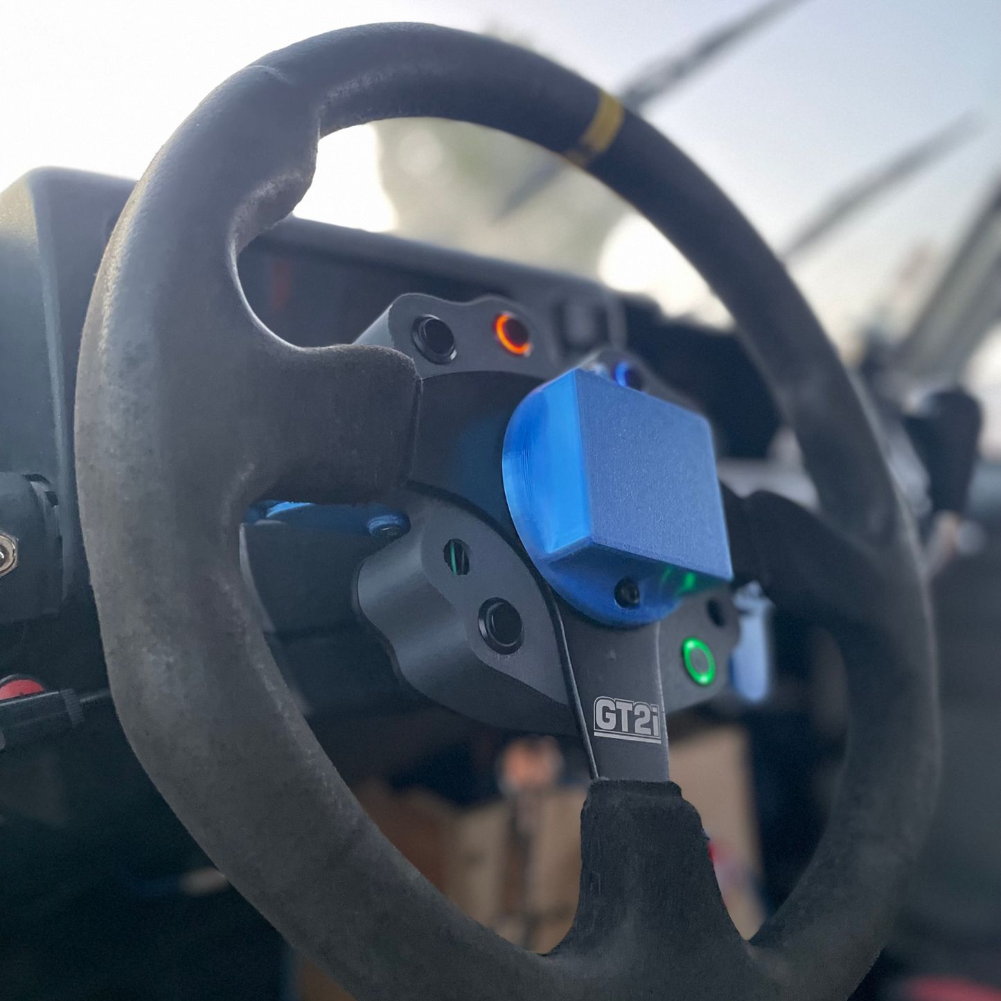 Boitier de boutons volant sport + boitier 6 relais - Renault 4L