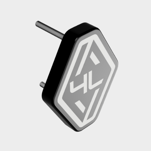 Logo éclairé - Renault 4L