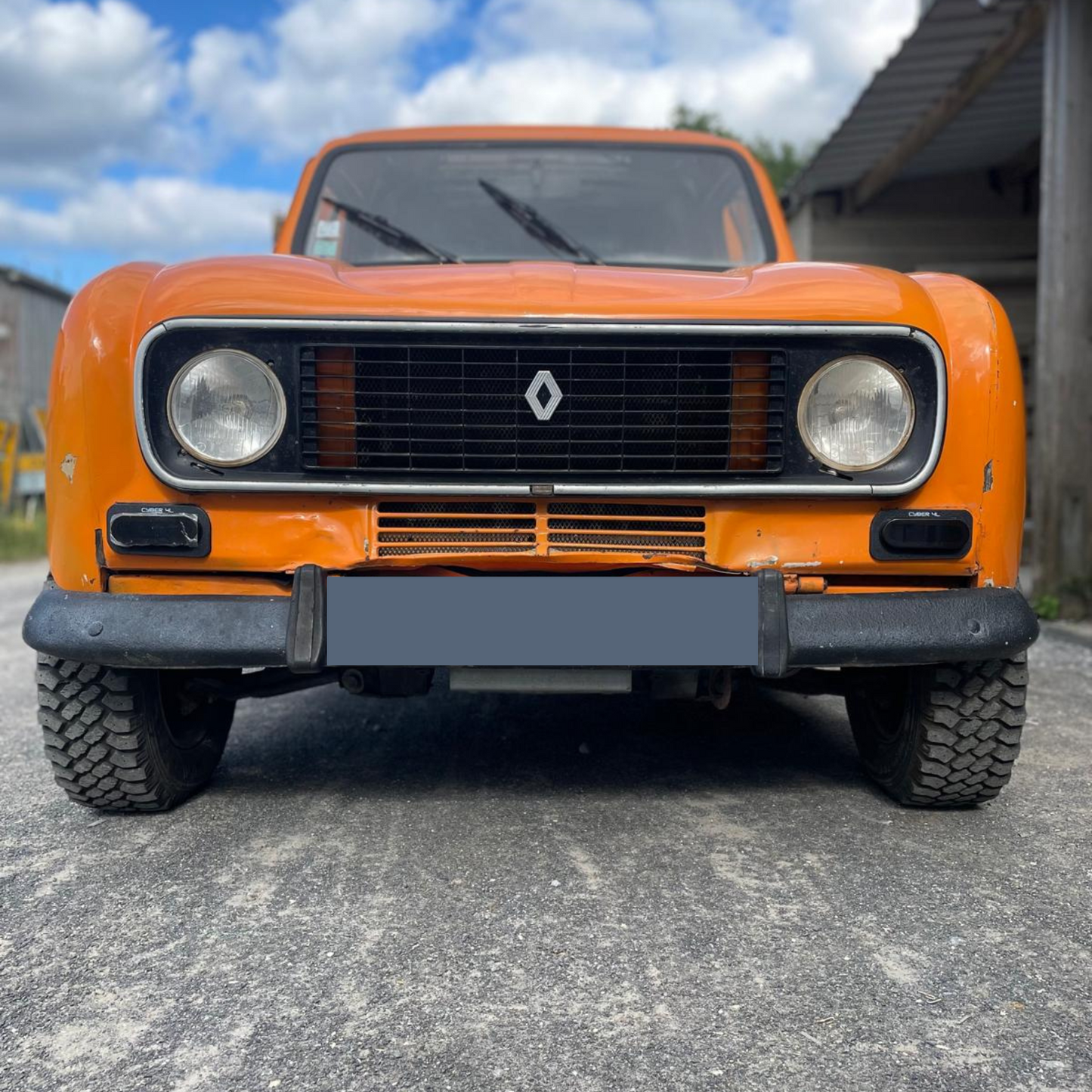 Feux avant 4L - clignotant & feu de positions