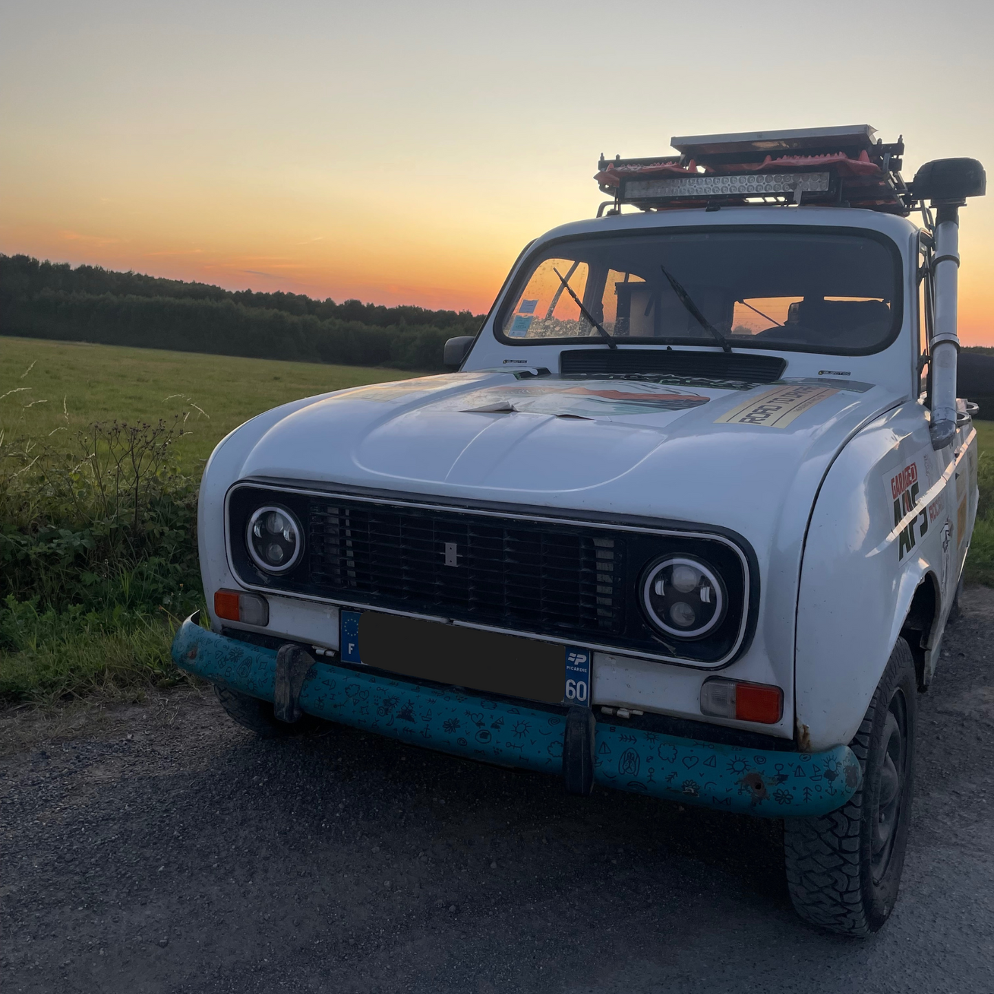 Optiques LED avant - Renault 4L