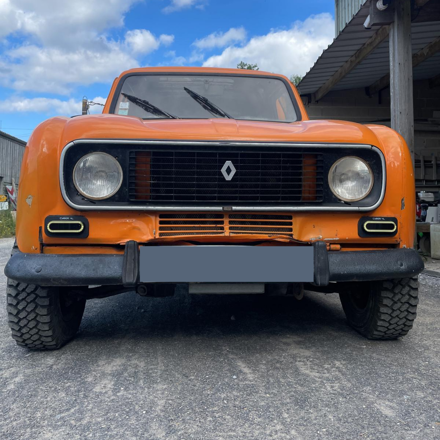 Feux avant 4L - clignotant & feu de positions